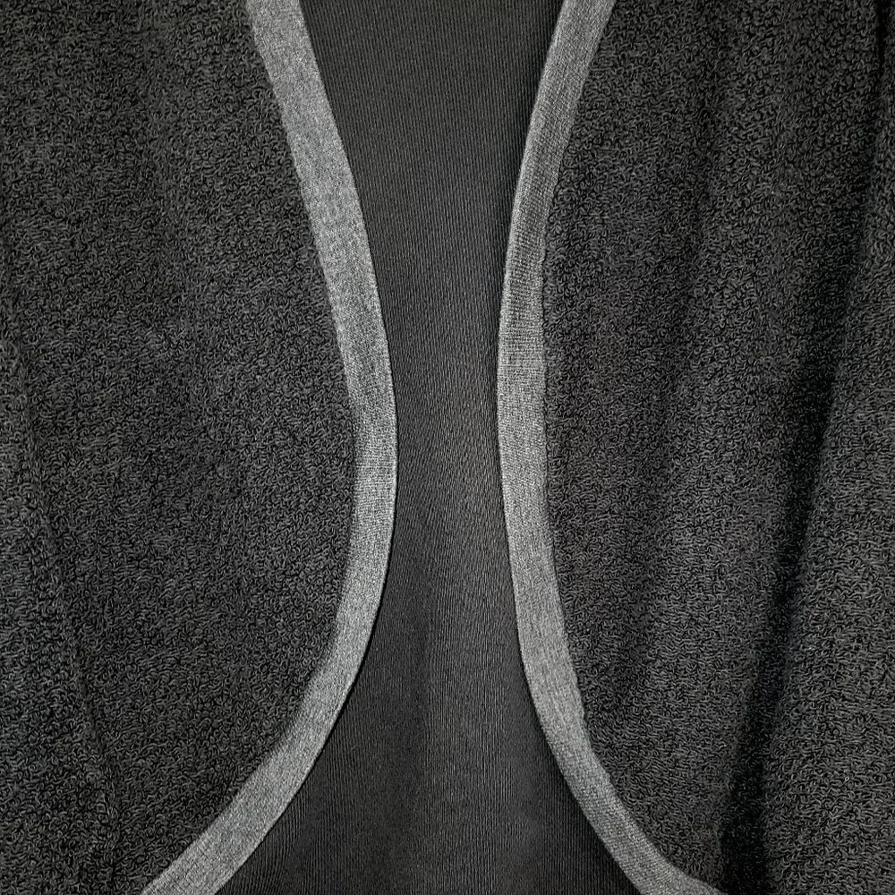 Nation LTD Terry Cocoon Open Cardigan